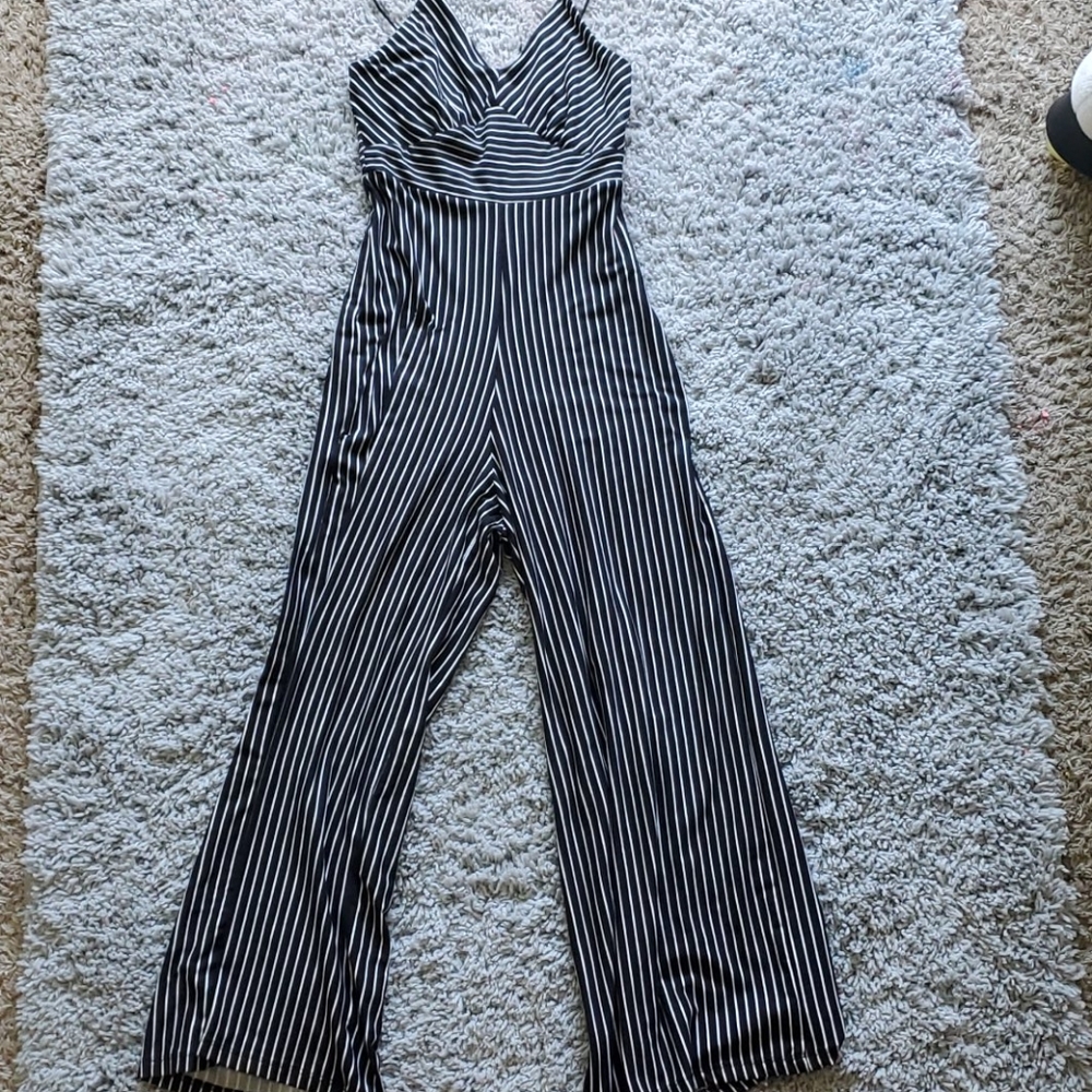 Stripped jumpsuit
